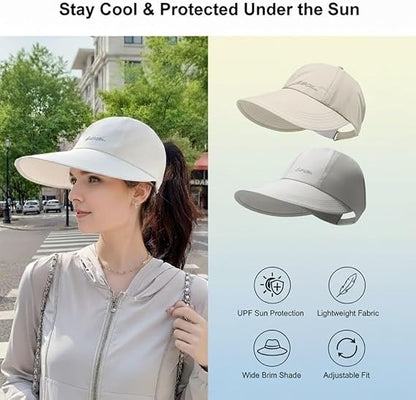 SolarGuard™ Wide Brim Sun Cap UPF 50+