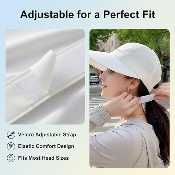 SolarGuard™ Wide Brim Sun Cap UPF 50+