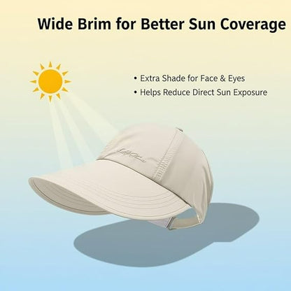 SolarGuard™ Wide Brim Sun Cap UPF 50+