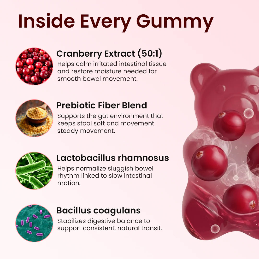 Cranberry Gummies | Urinary & Kidney Defense Formula